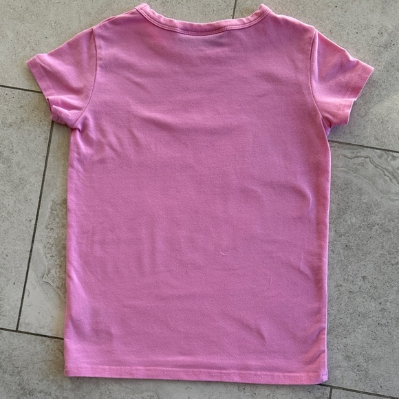 Rock Your Kid Pink Santa Graphic Kids Tee 6 - Picture 8 of 8